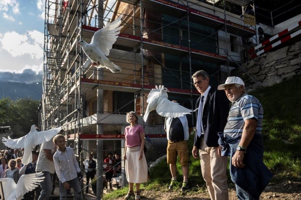 Behind the Scenes: Photos from the Topping-Out Ceremony